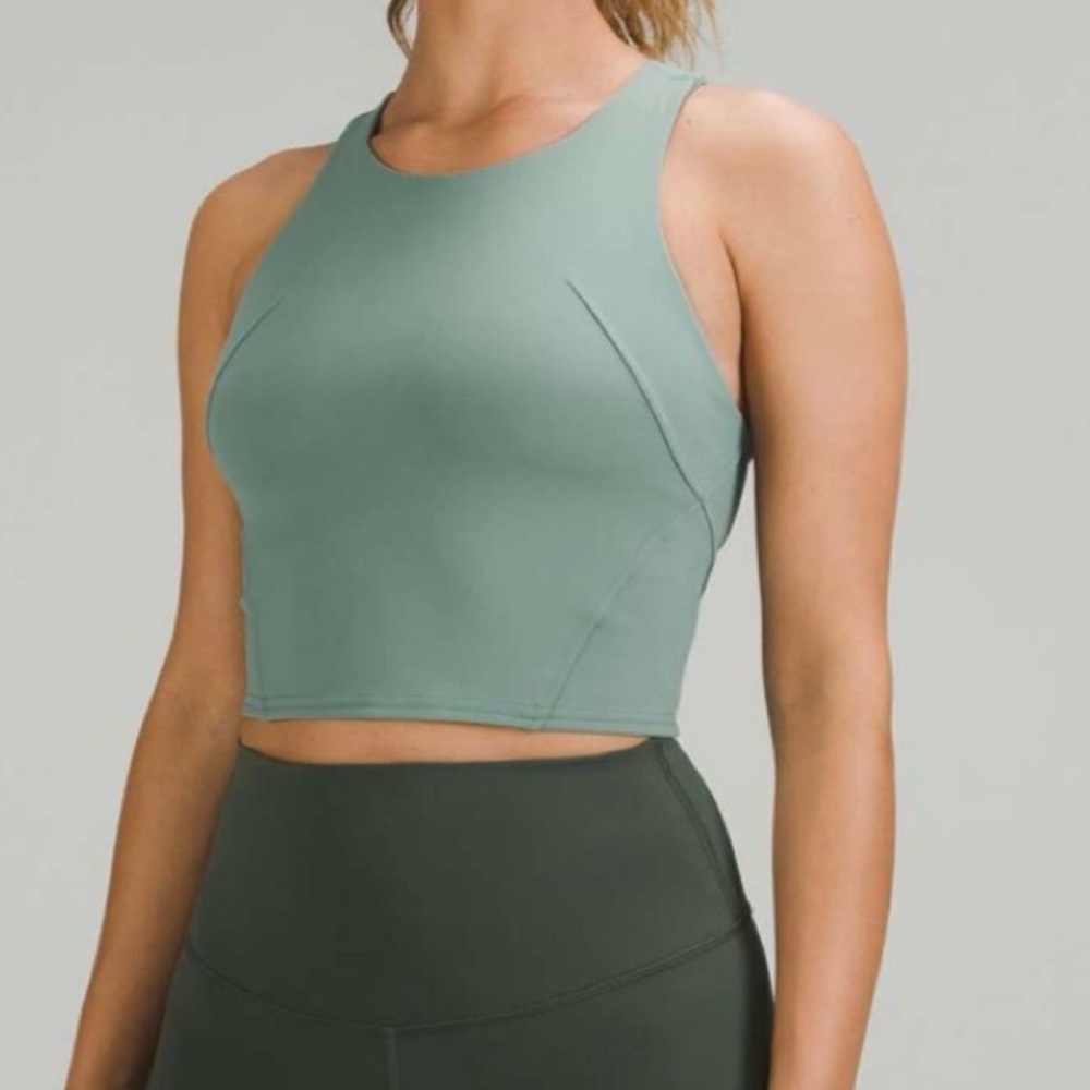 Lululemon | Invigorate Training Tank Top | Sz 4 | Tidewater Teal | EUC